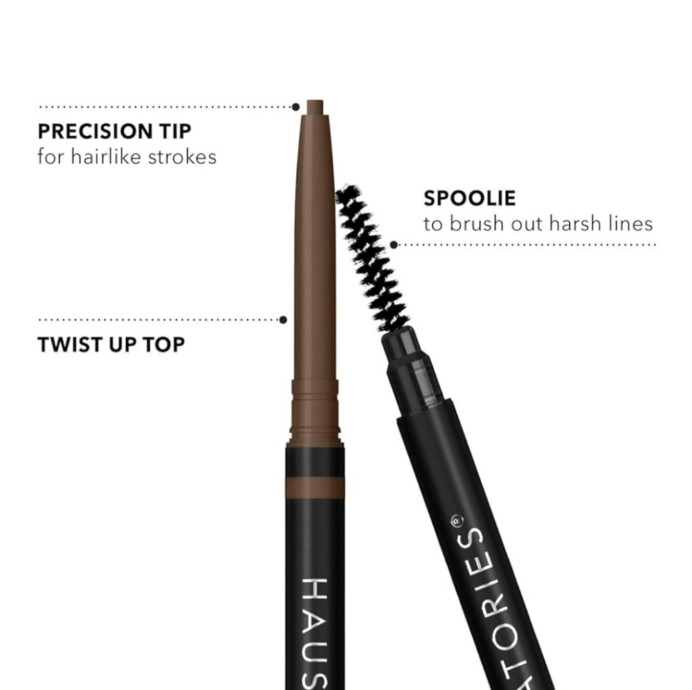 Haus Laboratories By Lady Gaga The Edge Precision Brow Pencil: Taupe Brown, NIB - Picture 5 of 8